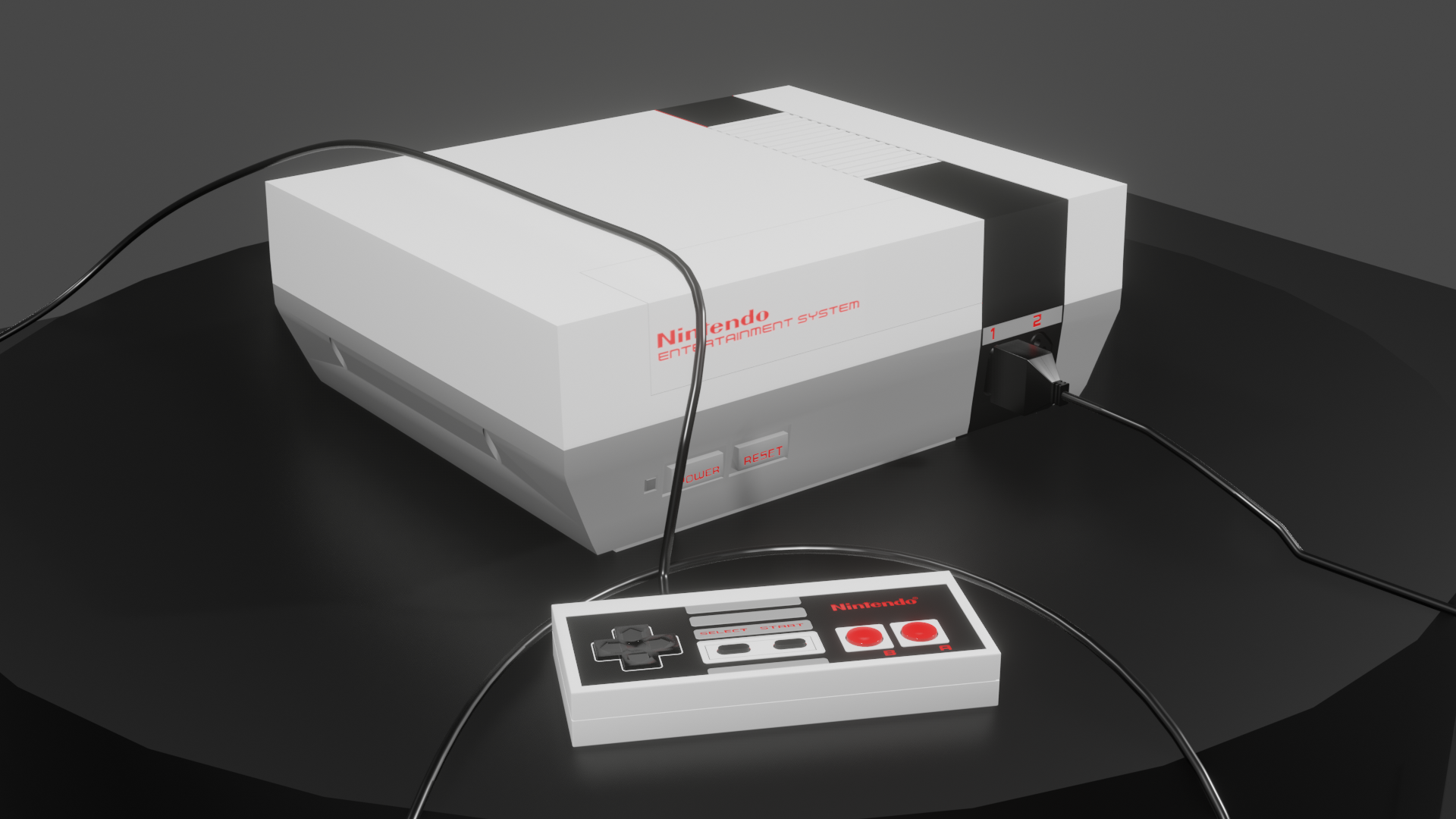 Blender console render